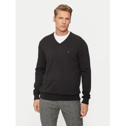 Zdjęcie Tommy Hilfiger Sweter MW0MW14745 Czarny Regular Fit