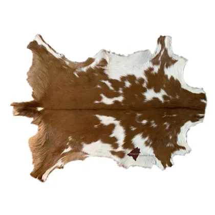 Zdjęcie Piękny dywan z prawdziwej skóry koziej - 80x66 cm