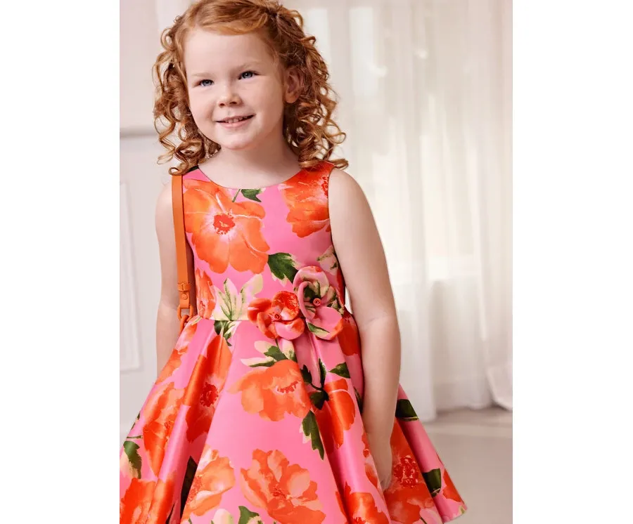 obrazek 1 Abel & Lula Sukienka elegancka 5060 Kolorowy Regular Fit