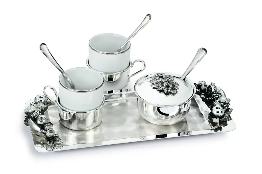 picture 1 Beautiful, silver coffee set