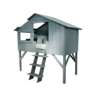 Picture Magical Pine Tree House with Single Bed - Mathy by Bols