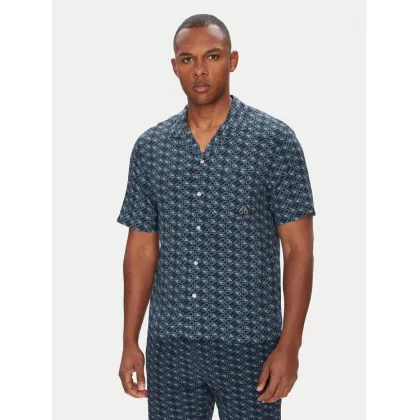 Zdjęcie Moose Knuckles Koszula The Bay M15MT709H Granatowy Regular Fit