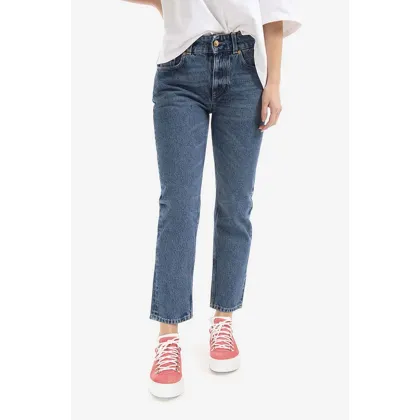 Zdjęcie Tom Wood jeansy Vesper damskie medium waist 20321.047-BLUE