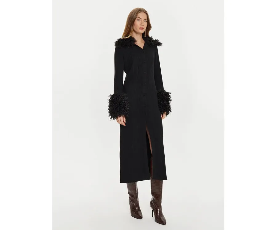 obrazek 1 TWINSET Kardigan 242TT3430 Czarny Slim Fit