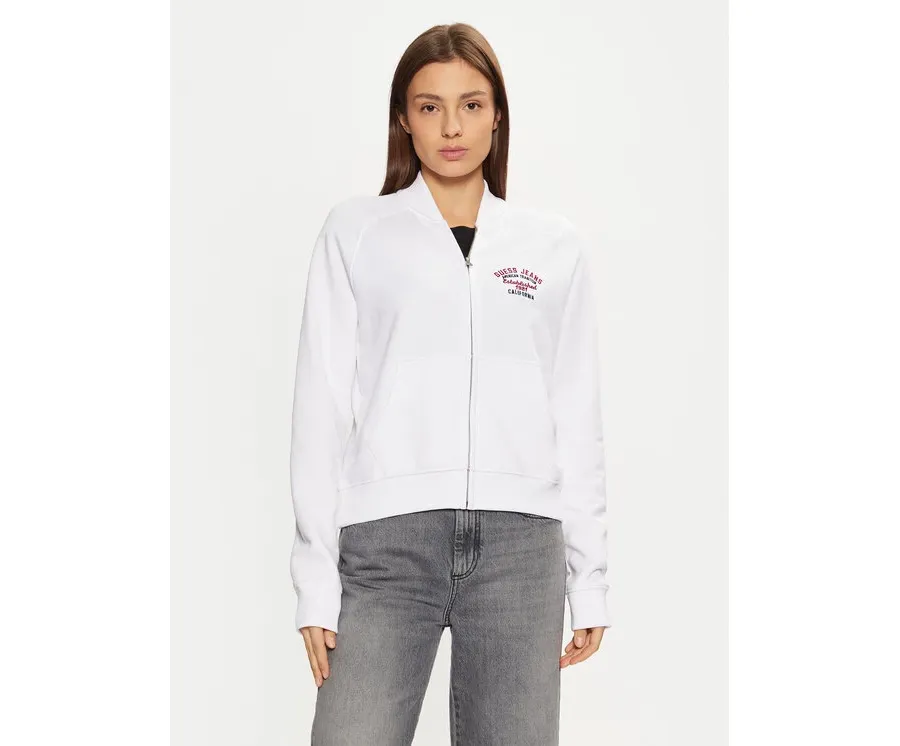 obrazek 1 Guess Jeans Bluza W5RQ22 K68I4 Biały Regular Fit