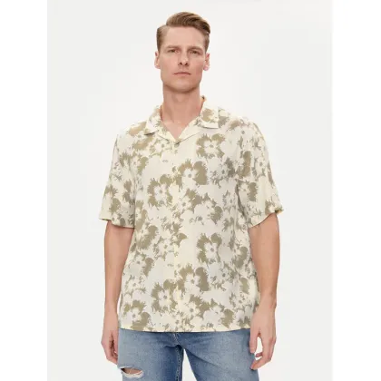 Zdjęcie Calvin Klein Koszula Flower K10K112703 Beżowy Regular Fit