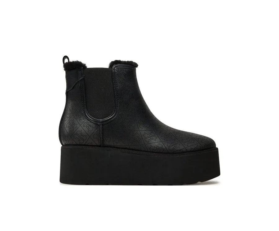 obrazek 1 Guess Botki Jilaine FLFJIL FAL10 Czarny