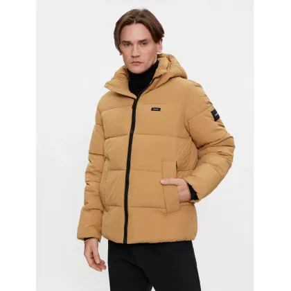 Zdjęcie Calvin Klein Kurtka zimowa Crinkle K10K110336 Khaki Regular Fit