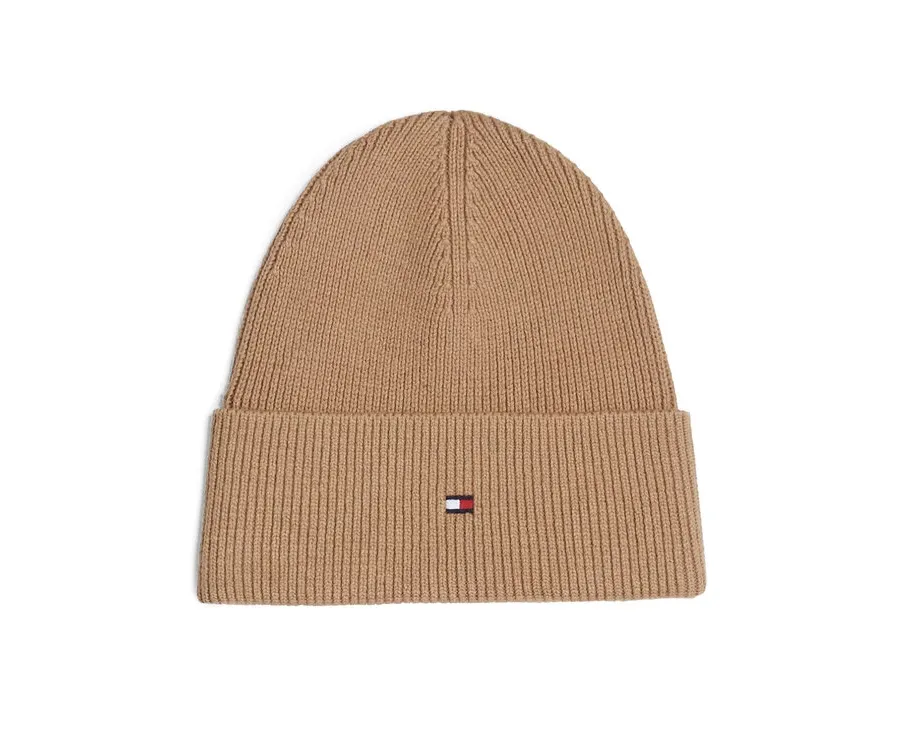 obrazek 1 Tommy Hilfiger Czapka Essential AW0AW16637 Beżowy