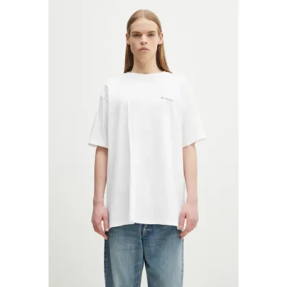 Zdjęcie Columbia t-shirt bawełniany North Cascades kolor biały z nadrukiem 1834041
