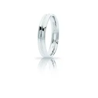 Picture Beautiful white gold wedding ring, 3.20 mm wide