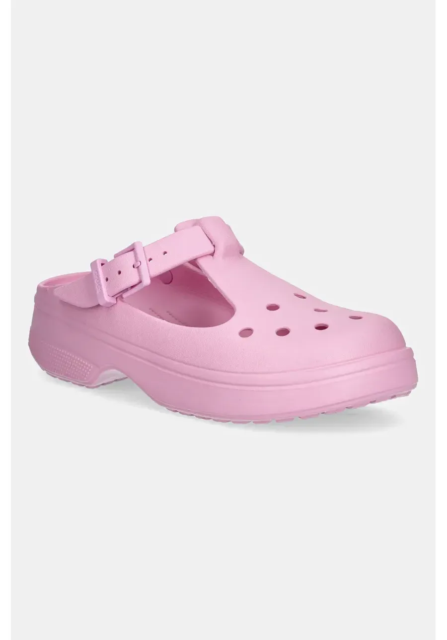 obrazek 1 Crocs klapki Classic Mary Jane Clog damskie kolor różowy 210581