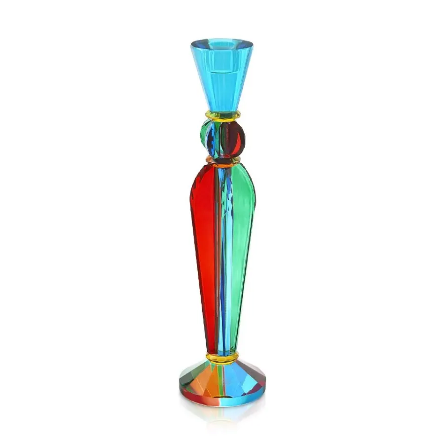 obrazek 1 Artystycznie wykonany świecznik z Włoch (34 cm)