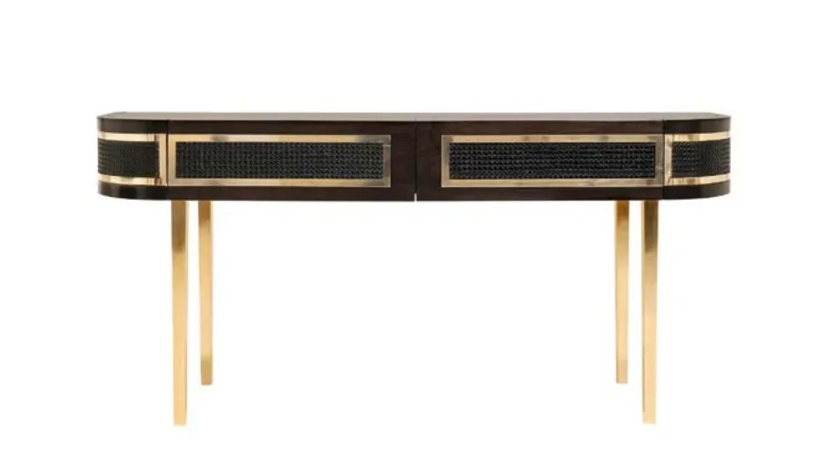 beautiful console made of wood