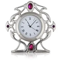 Picture A clock in the Celtic-Gothic style made of pewter - a stylish gift