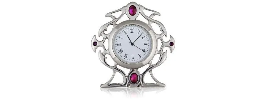 obrazek 1 Zegar w stylu celtycko-gotyckim z pewteru – stylowy prezent