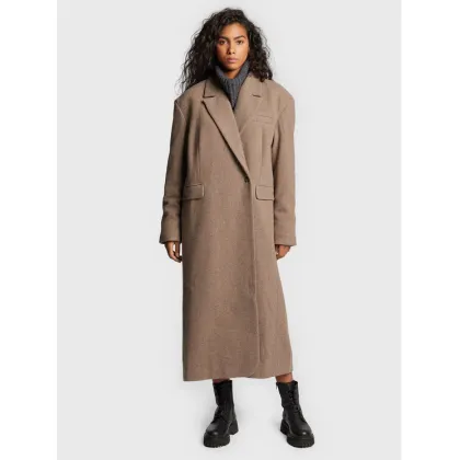 Zdjęcie Herskind Płaszcz wełniany Wanda 4575816 Beżowy Oversize