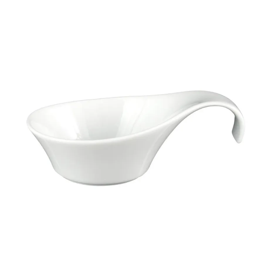 obrazek 1 Stylowa porcelanowa łyżeczka na stół o nowoczesnym kształcie - Seltmann Weiden
