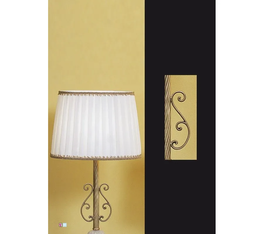 obrazek 2 Lampa stołowa z kulą ze szkła Murano z owalnym kloszem – Il Paralume Marina