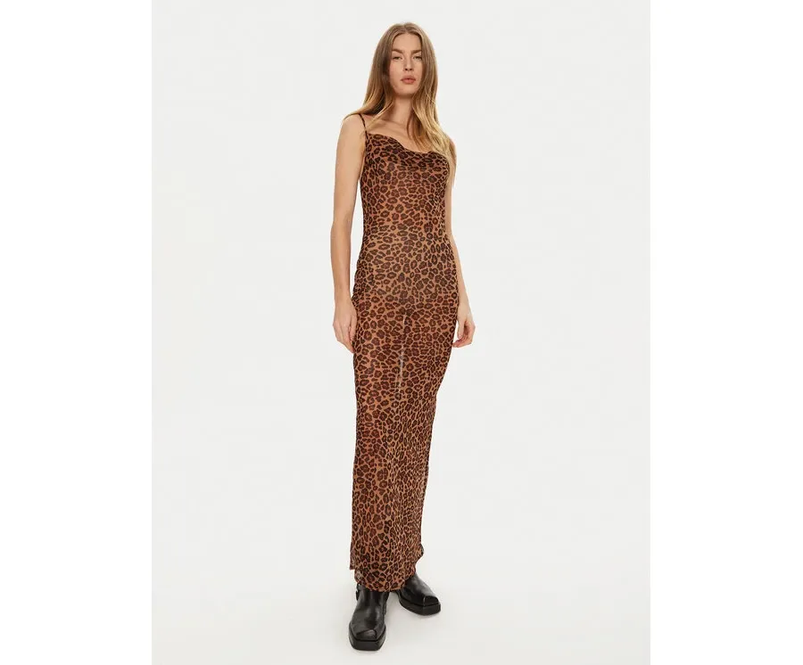 obrazek 1 One Teaspoon Sukienka letnia 26654 Brązowy Slim Fit