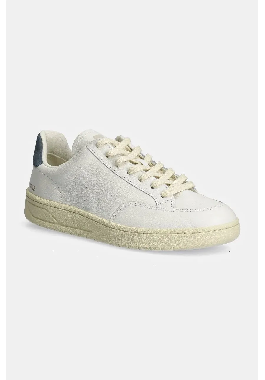 obrazek 1 Veja sneakersy skórzane V-12 Stitch kolor biały XS2003680B