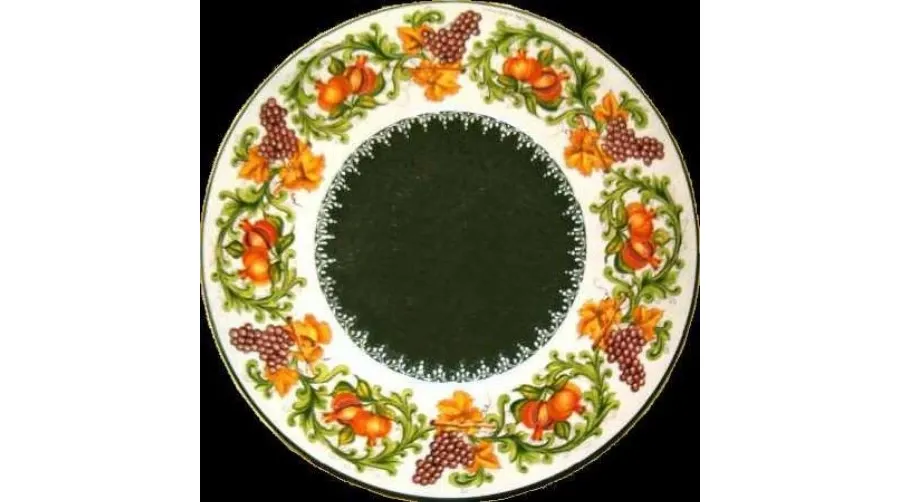 obrazek 1 Blat do ogrodu wykonany z lawy zdobiony motywem owoców - Ceramiche Valchida