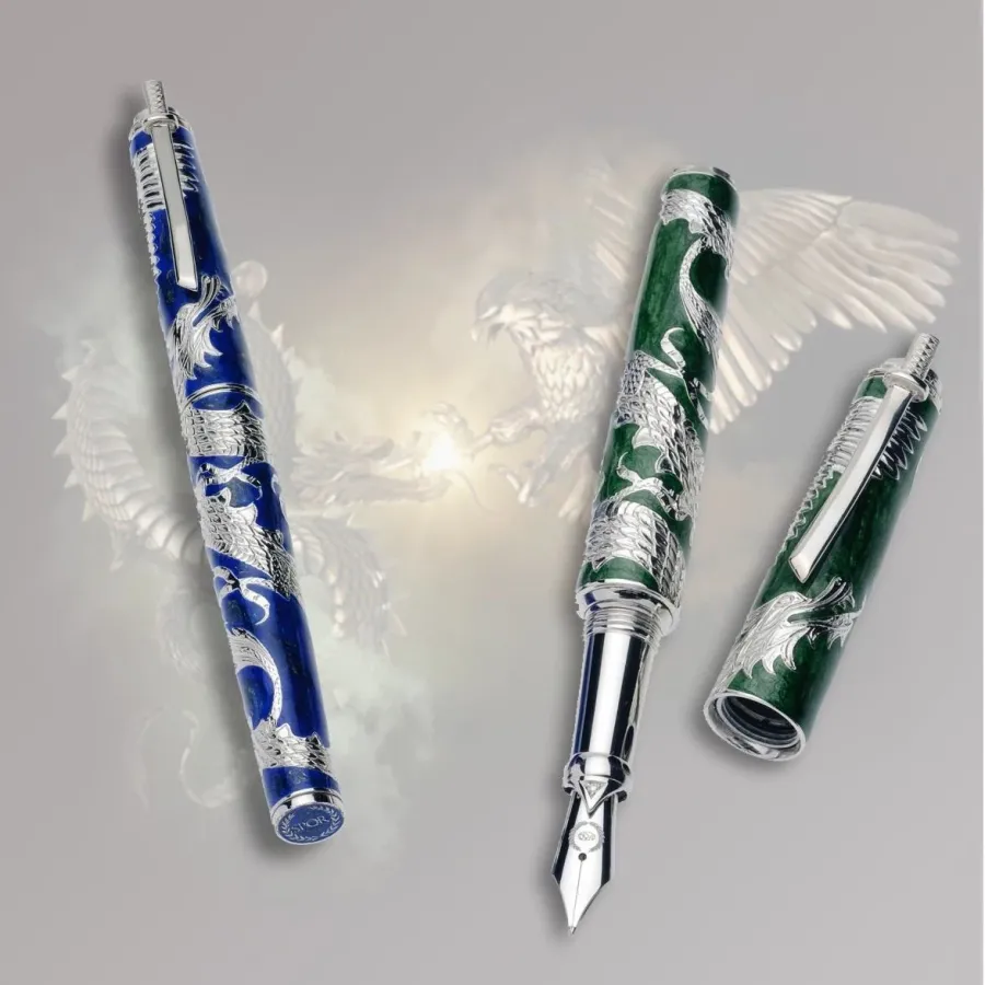 picture 2 Green Fountain Pen Two Empires Limited Edition