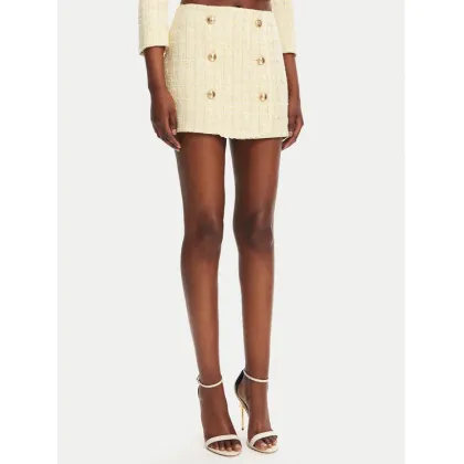 Zdjęcie Elisabetta Franchi Spódnica mini GO-116-52E2-V420 Żółty Regular Fit