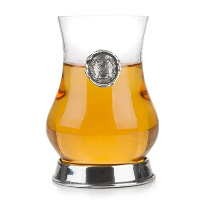 Zdjęcie Stylowa szklanka do degustacji whisky z literą „Y” – prezent dla niego