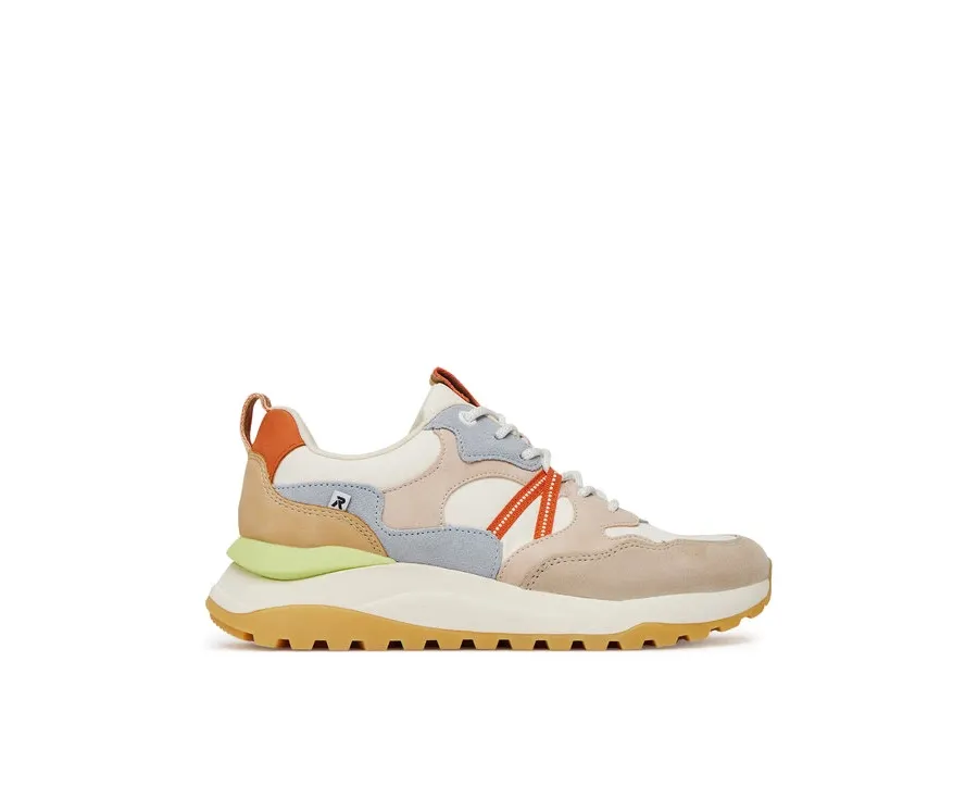 obrazek 1 Rieker Revolution Lifestyle Sneakersy W2501-82 Beżowy