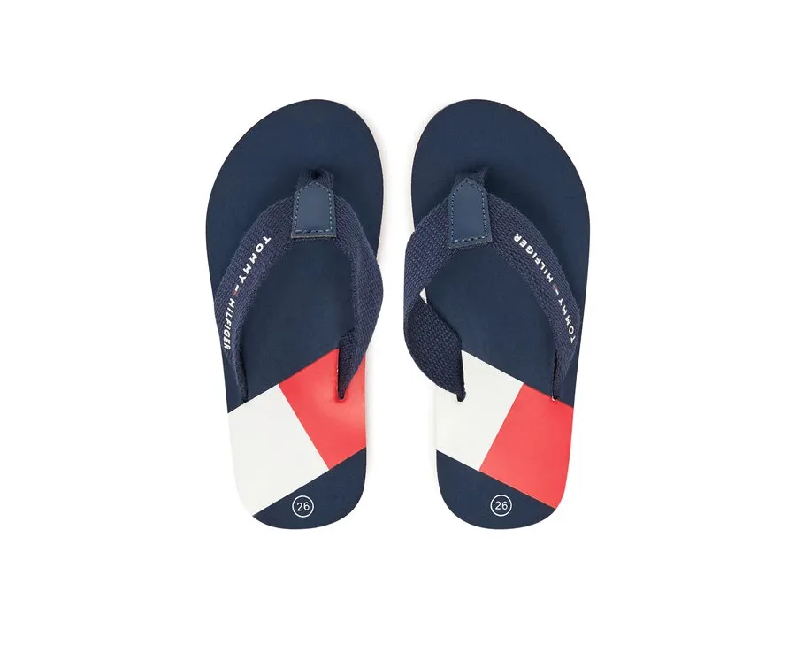 obrazek 1 Tommy Hilfiger Japonki T3X8-33908-0058 M Granatowy