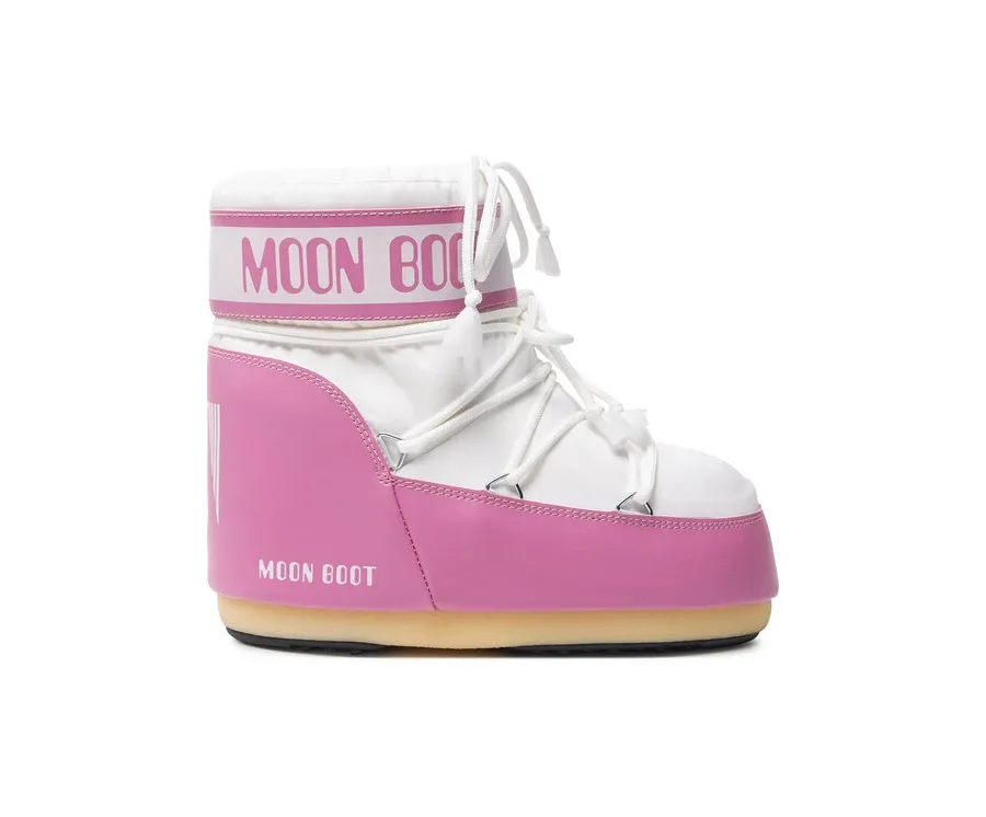 obrazek 1 Moon Boot Śniegowce Mb Icon Low Nylon 80D1409340 Różowy
