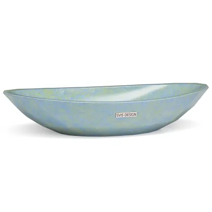 Zdjęcie Nowoczesna umywalka 60 cm DIAMOND BASIC - GRANITE, niebieski i zielony, lakier półmatowy