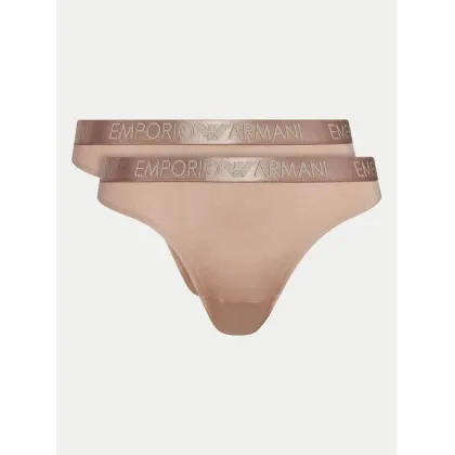 Zdjęcie Emporio Armani Underwear Komplet 2 par fig klasycznych 163334 4F235 16355 Beżowy