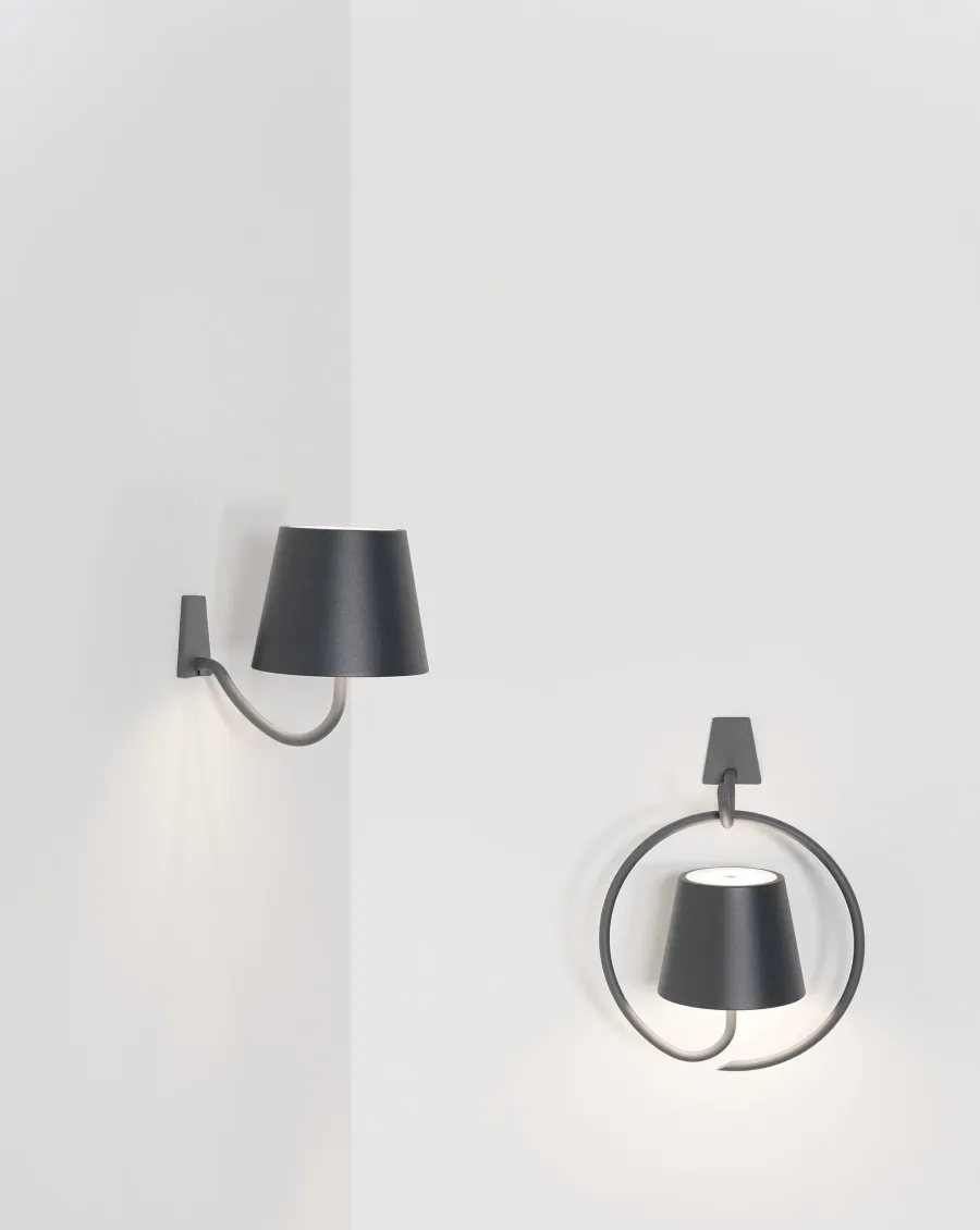 obrazek 3 Unikatowa lampa ścienna Poldina od włoskiego producenta