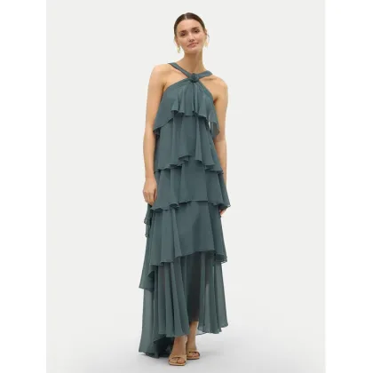 Zdjęcie Vero Moda Sukienka wieczorowa Felicia 10295237 Zielony Slim Fit