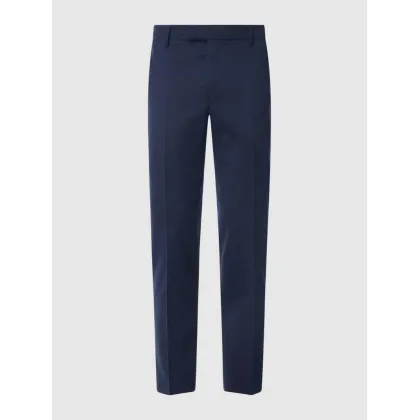 Zdjęcie Spodnie materiałowe o kroju slim fit z dodatkiem żywej wełny