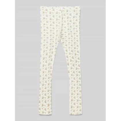 Zdjęcie Legginsy o kroju slim fit z drobnym prążkowaniem