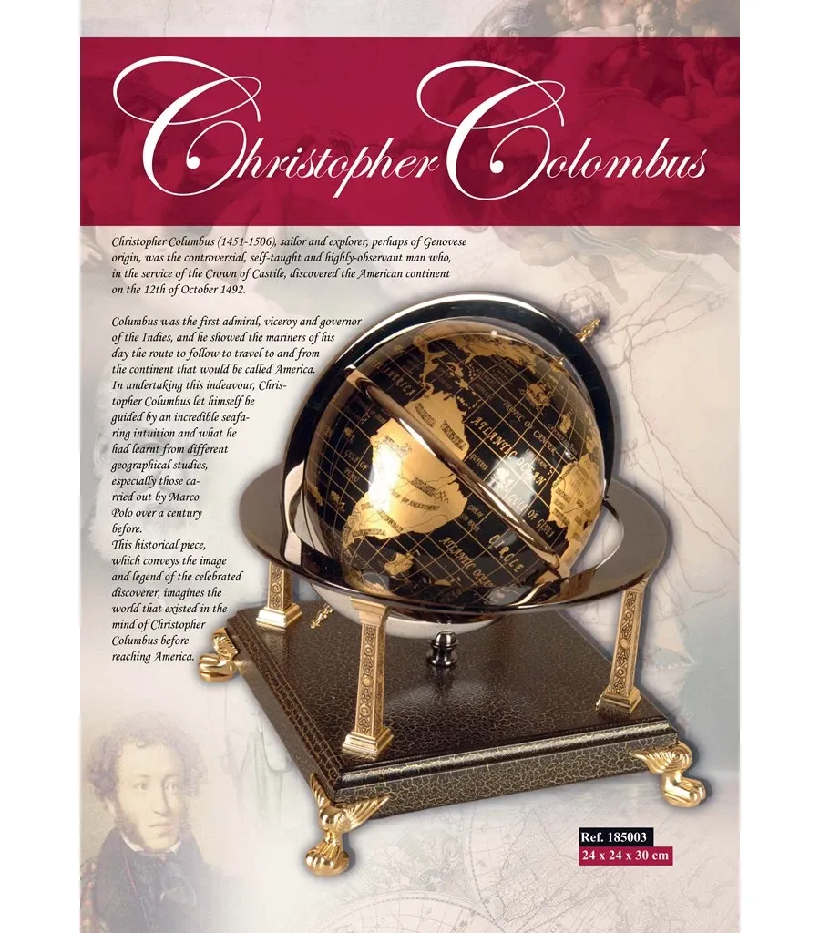 obrazek 1 Globus na biurko Christopher Columbus