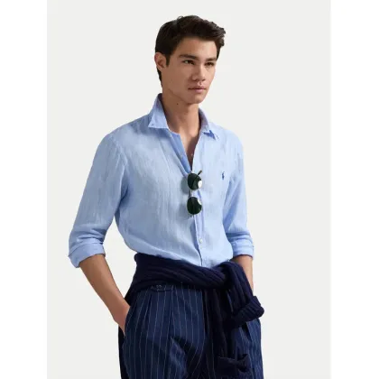 Zdjęcie Polo Ralph Lauren Koszula 710968915008 Błękitny Slim Fit