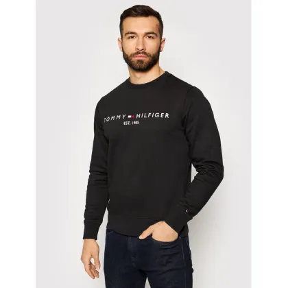 Zdjęcie Tommy Hilfiger Bluza Logo MW0MW11596 Czarny Regular Fit