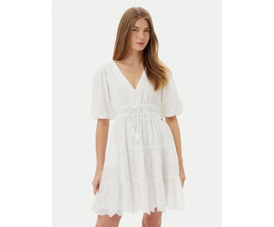 obrazek 1 Pepe Jeans Sukienka letnia Day PL953694 Biały Regular Fit