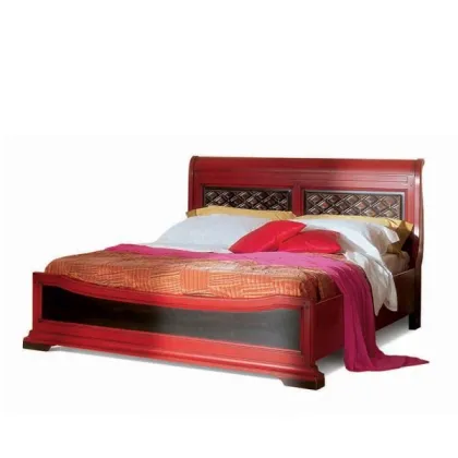 Zdjęcie Wyjątkowe włoskie łóżko w stylu antycznym