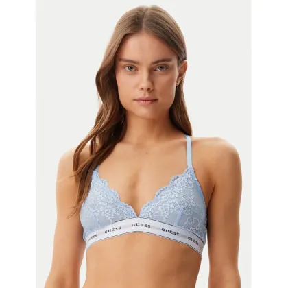 Zdjęcie Guess Biustonosz z fiszbiną O97C02 KBBT0 Błękitny