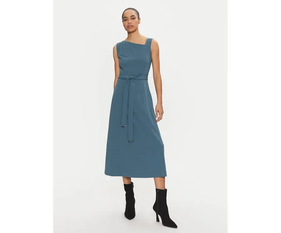 obrazek 1 Calvin Klein Sukienka codzienna K20K207895 Zielony Regular Fit