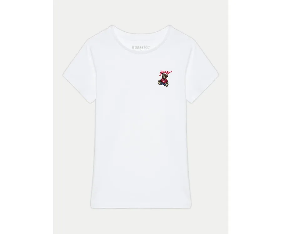 obrazek 1 Guess T-Shirt J4BI35 J1313 Biały Regular Fit