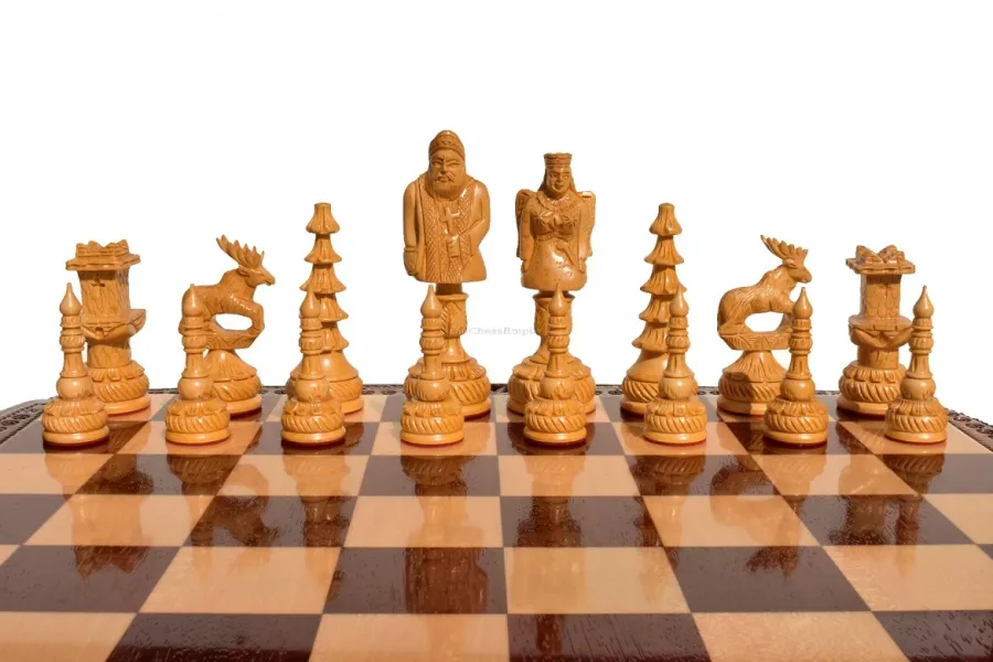 obrazek 6 Świąteczny zestaw figur szachowych - The Chess Empire