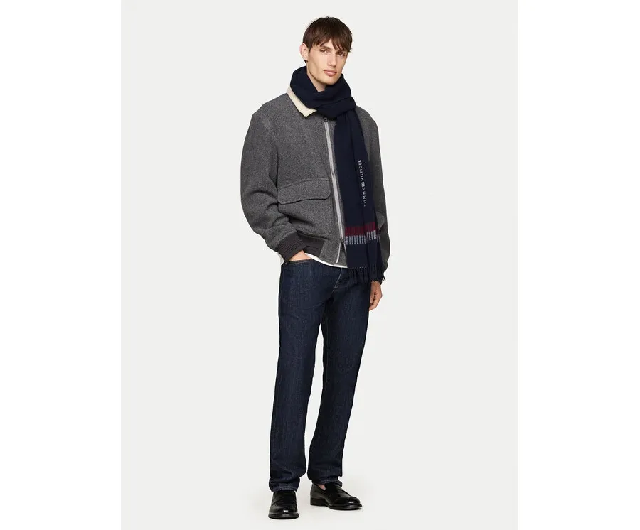 obrazek 1 Tommy Hilfiger Szalik Corporate AM0AM12832 Granatowy