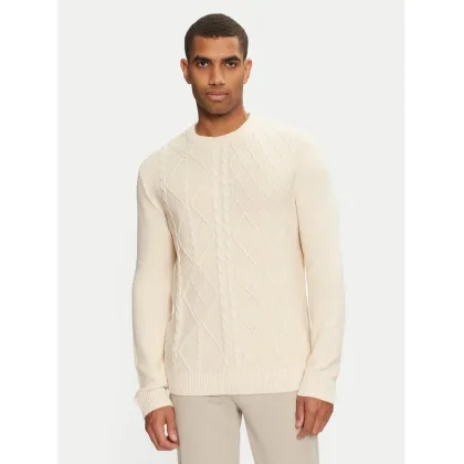 Zdjęcie Tom Tailor Sweter 1043343 Beżowy Regular Fit