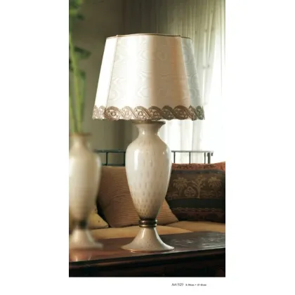 Picture Stylish lamp with a Murano glass vase – Il Paralume Marina